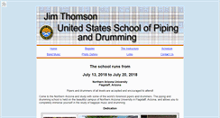Desktop Screenshot of jimthomsonpipingschool.com
